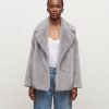 Toj Jakke | Rita Faux Fur Coat Gra