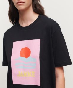 Toj Jakke | Sunset T-Shirt Sort