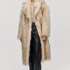 Toj Jakke | Katie Faux Fur Coat Winter White Fox