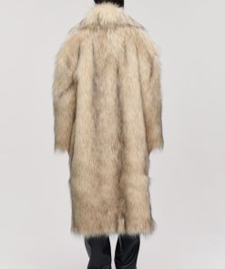 Toj Jakke | Katie Faux Fur Coat Winter White Fox