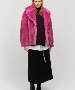 Toj Jakke | Rita Coat Raevepels Bubblegum Pink