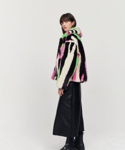 Toj Jakke | Traci Coat Multi Stripe