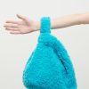 Tilbehor Jakke | Bertha Faux Fur Taske Aqua