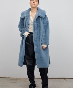 Toj Jakke | Katrina Faux Fur Coat Bla