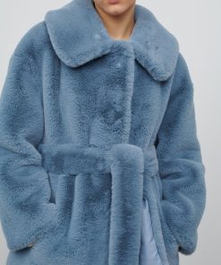 Toj Jakke | Katrina Faux Fur Coat Bla