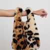 Toj Jakke | Bertha Faux Fur Taske Leopard Print