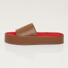 Tilbehor Jakke | Leah Slide Chestnut Red