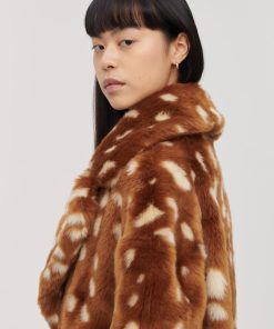 Toj Jakke | Katie Faux Fur Coat Bambi