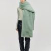 Toj Jakke | Olivia Oversized Torklaede Mint