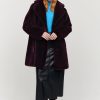 Toj Jakke | Heather Coat Bourgogne