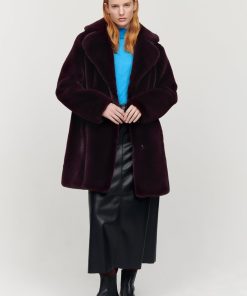 Toj Jakke | Heather Coat Bourgogne