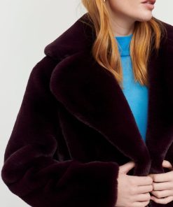 Toj Jakke | Heather Coat Bourgogne