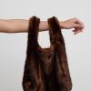 Tilbehor Jakke | Bertha Faux Fur Bag Chokolade