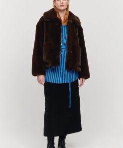 Toj Jakke | Traci Coat Chokolade