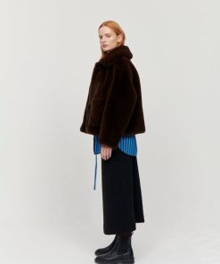 Toj Jakke | Traci Coat Chokolade