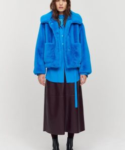 Toj Jakke | Traci Coat Azure Blue