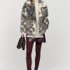 Toj Jakke | Rita Coat Snake Print Gra