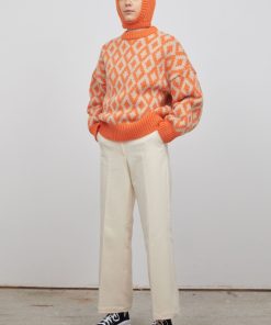 Toj Jakke | Amma Jumper Orange Og Biscuit