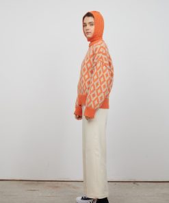 Toj Jakke | Amma Jumper Orange Og Biscuit