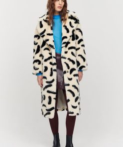 Toj Jakke | Katie Coat Paintbrush Print