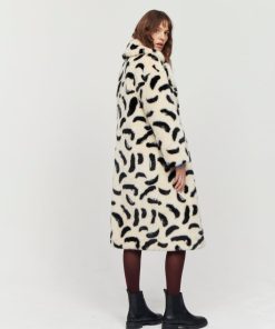 Toj Jakke | Katie Coat Paintbrush Print